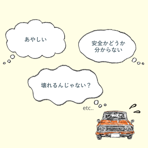 安心・安全が、中古車の可能性を広げる。