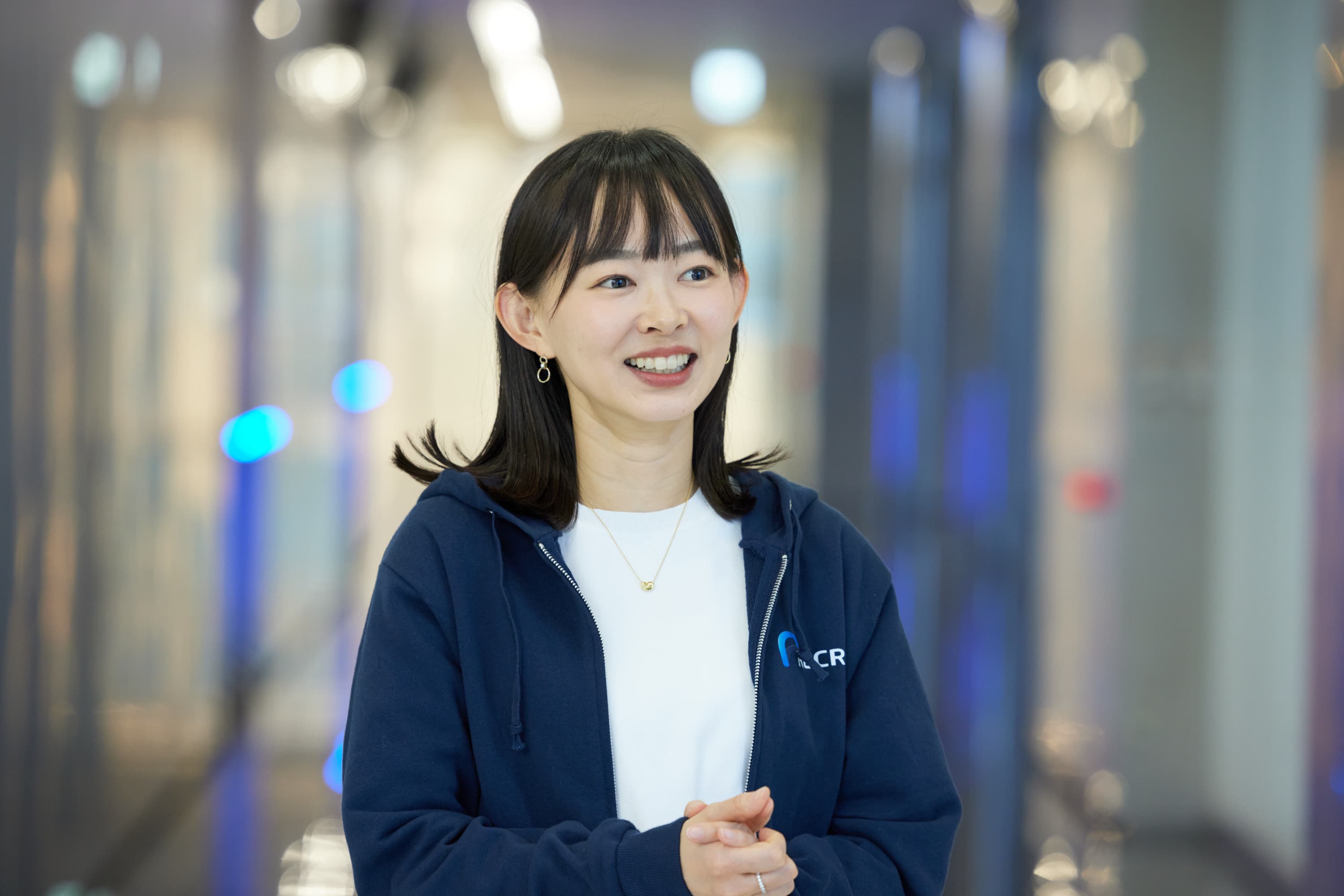 「リクルートのIT技術をもっとアウトプットしていきたい」と語る松尾奈美