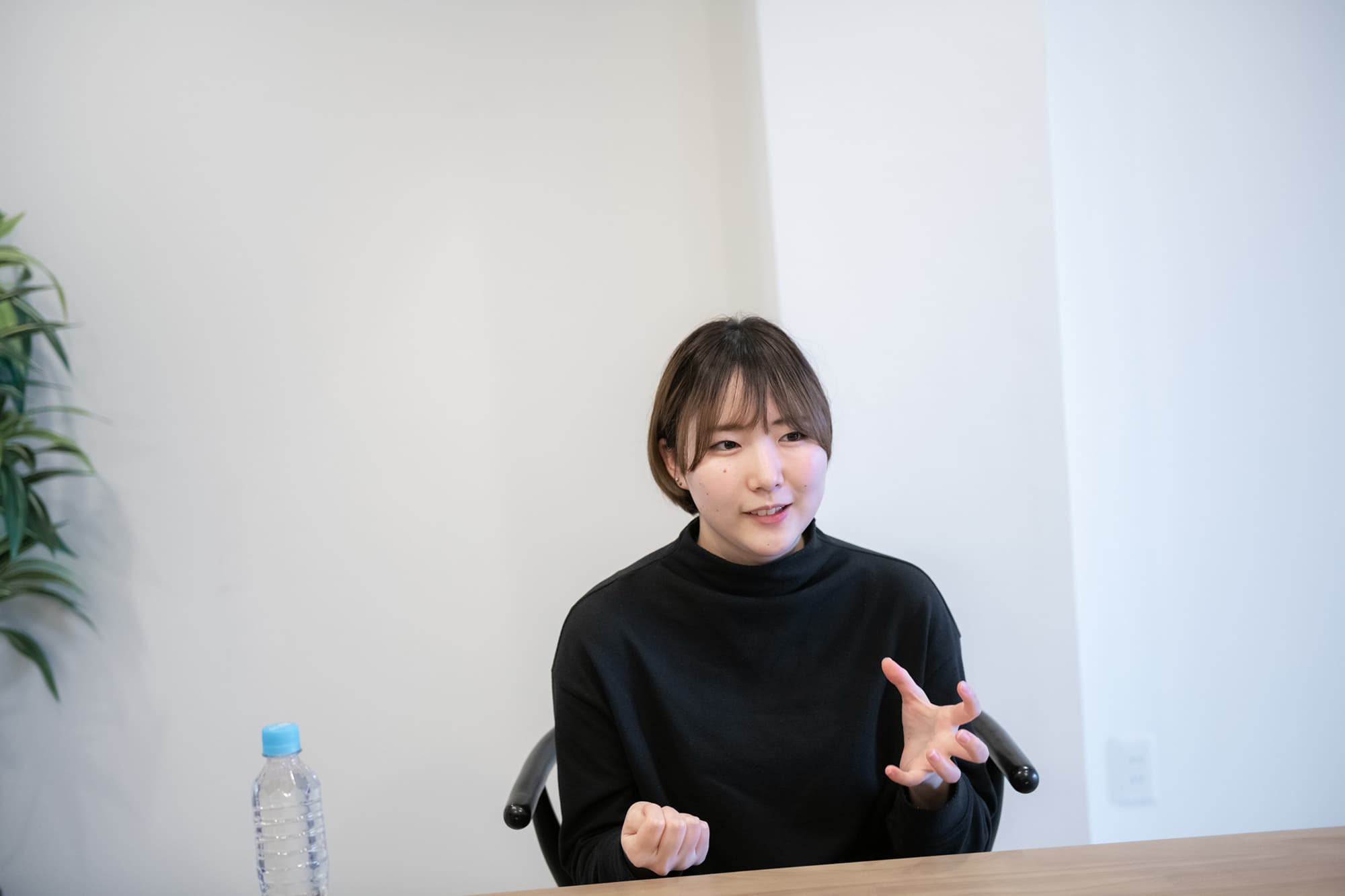 女性・ノンバイナリーの方向けハッカソン「Dots to Code」 を立ち上げた経緯を話す石戸谷由梨さん