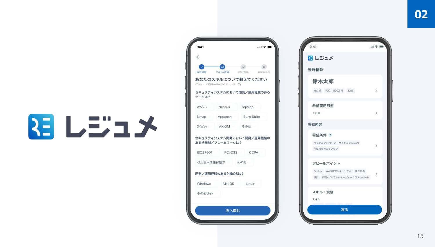 リクルートの求職活動支援サービス共通で利用できる職務経歴書機能『レジュメ』