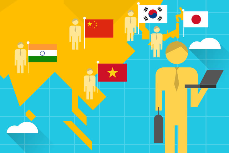 あなたはどの国に共感する?アジア5カ国の若手ビジネスパーソンの職業観の違い