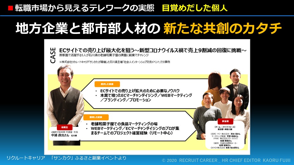 地方企業と都市部人材の新たな共創のカタチ