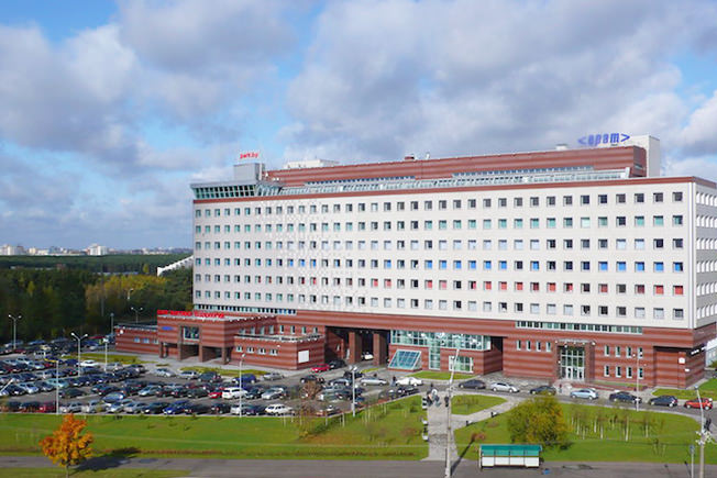 Minsk郊外に建設されたハイテクパーク Image Credit: HTP Belarus