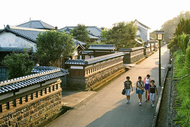 日南市の街並み