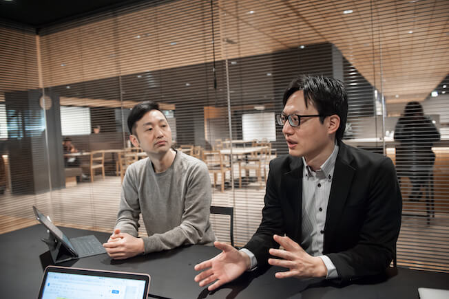 Coaido CEO 兼 一般社団法人ファストエイド代表理事 玄正慎氏(写真右)