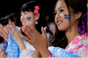 Jマジ！浴衣女子会昨年の様子