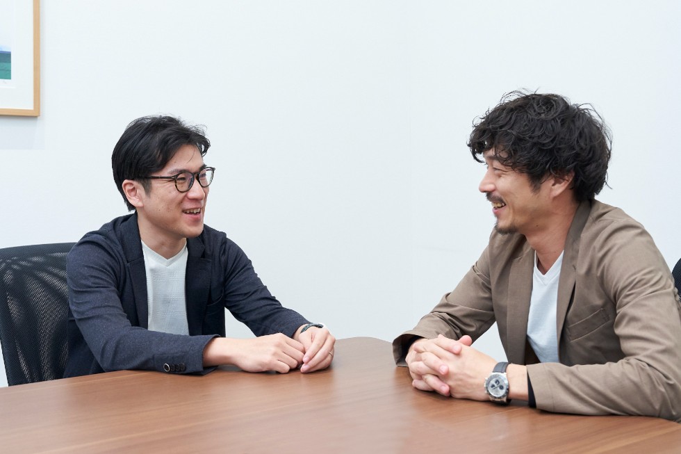 品川 翔さんと森 高史さんの対談の様子