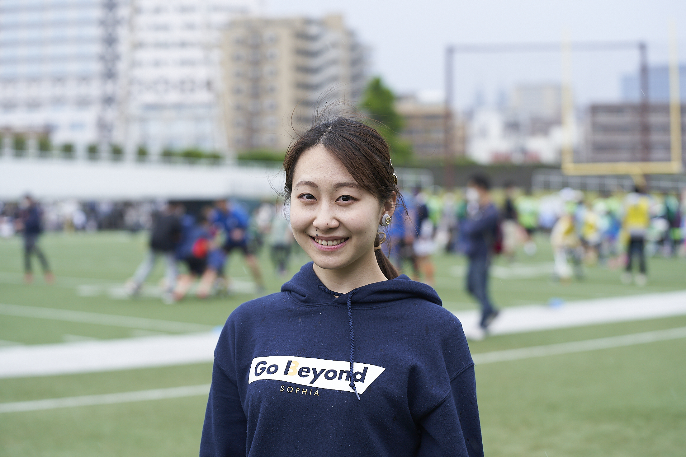 『Go Beyond』の活動を通してパラスポーツを知ったという加藤さん